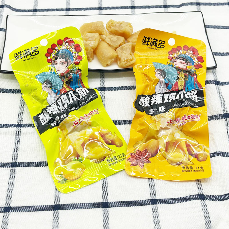 鲜满多酸辣鸡爪筋鸭脚筋