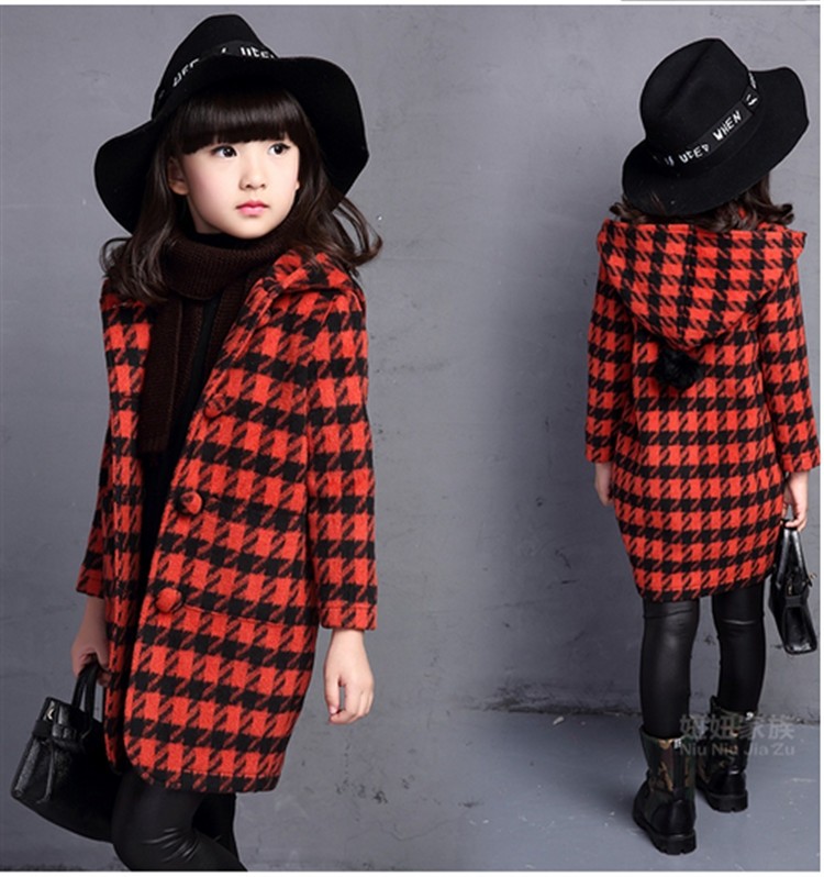 Manteau pour fille en laine - Ref 2162096 Image 3