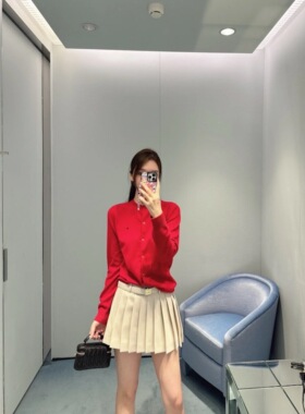 TT OF Girl 定制线 Anglebaby同款 绵羊毛正肩微阔型圆领长袖开衫