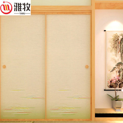 雅牧日式彩绘纸日韩柜门专用福司玛纸柜门布501-520福司玛门纸