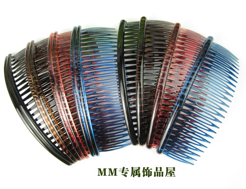 as特价优惠正版牛筋双线发梳饰品