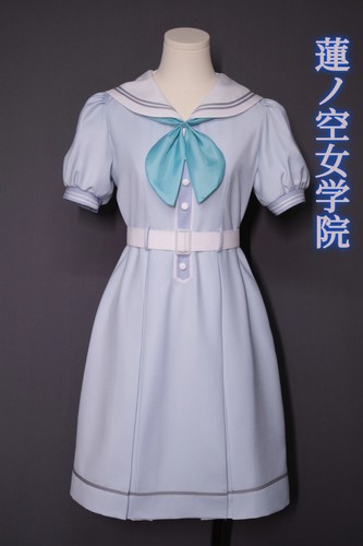 莲团莲之空女学院连衣裙cosplay