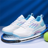 外贸出口专业羽毛球鞋 男女网球训练防滑耐磨减震透气牛筋底运动鞋