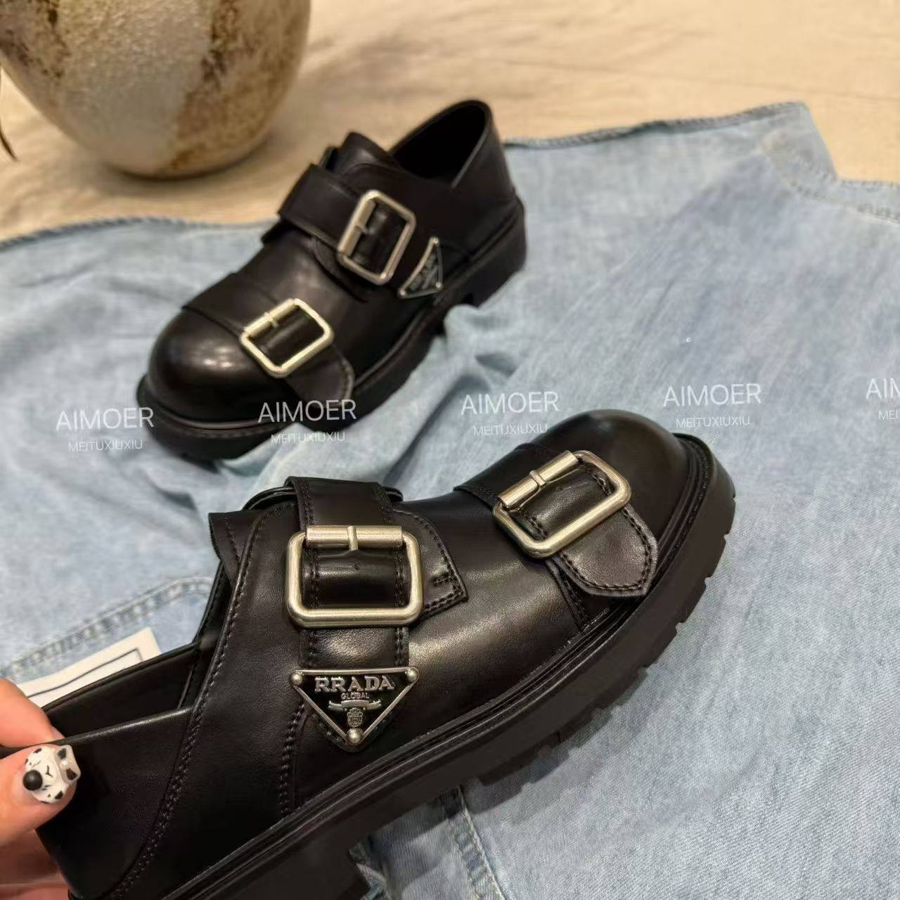 2026新款真皮乐福鞋女英伦风复古小皮鞋布洛克系带单鞋春秋款,女鞋,牛津鞋/布洛克鞋/德比鞋,淘宝优惠券,粉丝福利购,淘宝优惠卷