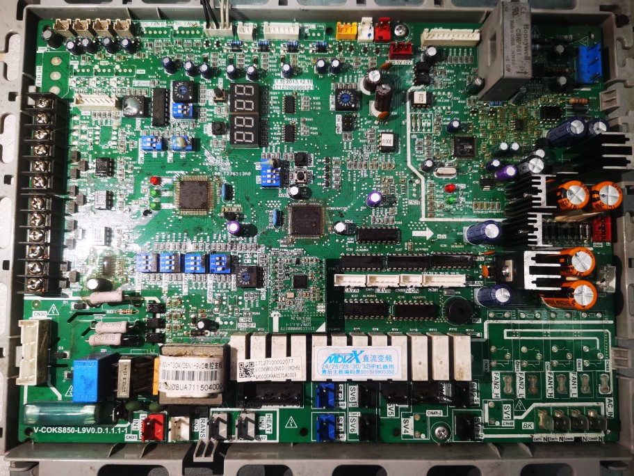17127000000121美的中央空调MDVX系列主板 V-COKS850-L9V0