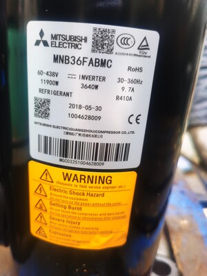 三菱变频压缩机MNB36FAAMC-L MNB36FABMC MNB42FCDMC-MNB42FFQMC-