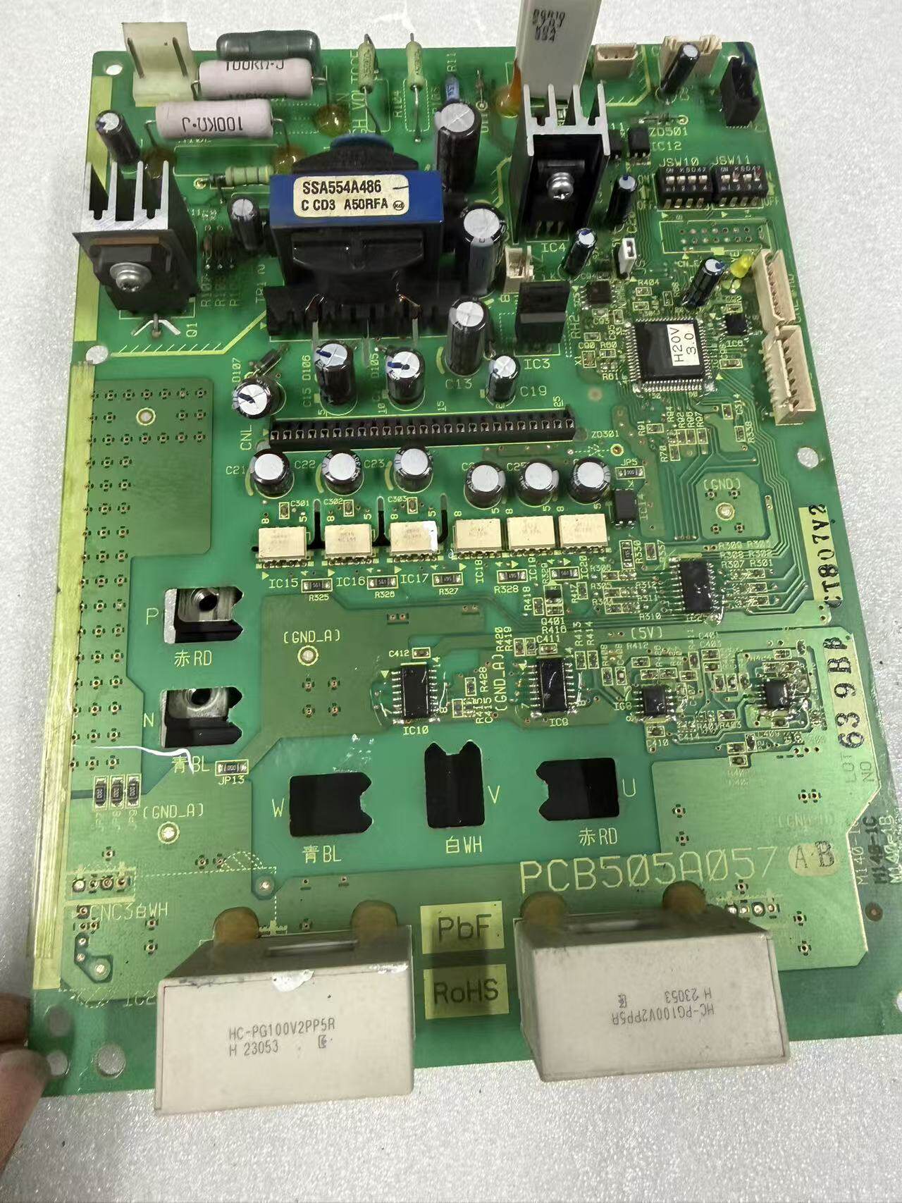 三菱重工中央空调变频主板PCB505A057AB压缩机变频模块PM50CSE120