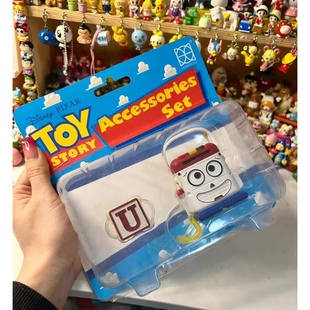 玩具总动员345 场景玩具电话机望远镜奶牛积木机器人玩具屋子搭配