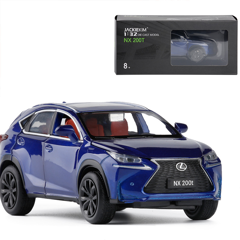 雷克萨斯nx200t,雷克萨斯nx200t2017款 jkm 1/32雷克萨斯nx200t 六开门声光回力合金车模金属