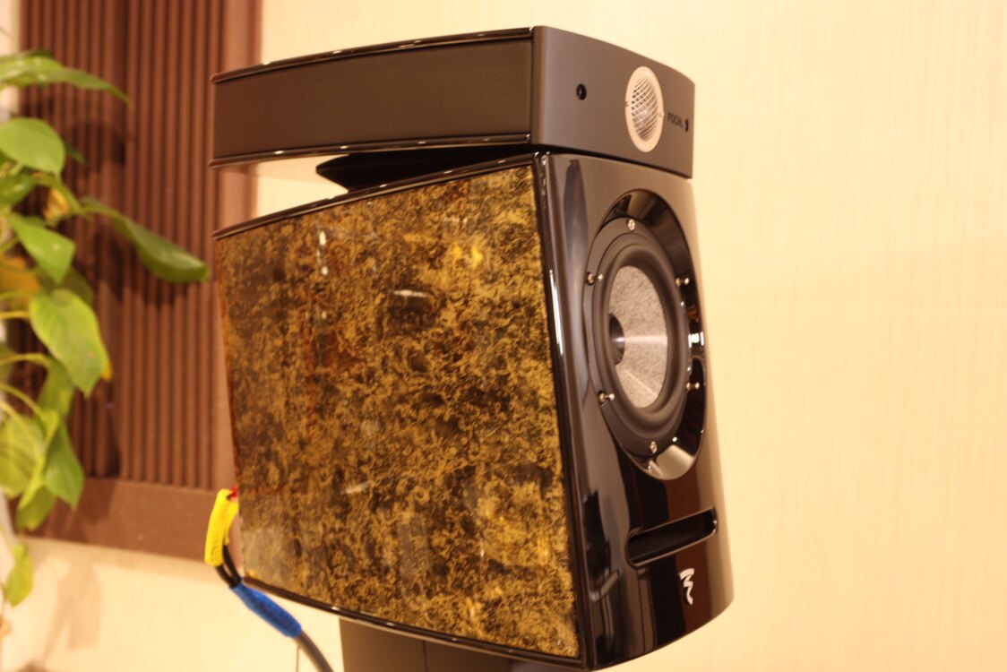 劲浪乌托邦focal diablo-utopia黑金限量版 书架音箱 现货