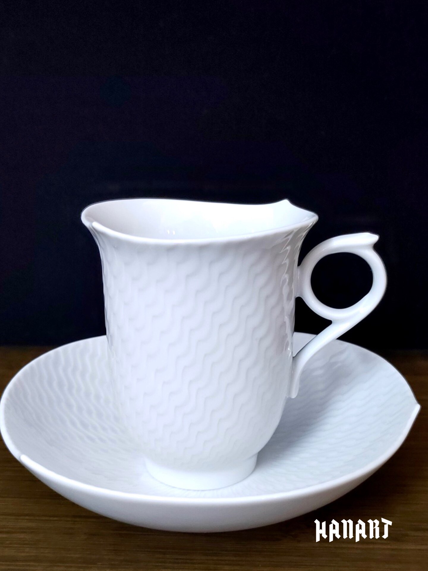 浮雕咖啡杯茶杯茶杯碟meissen