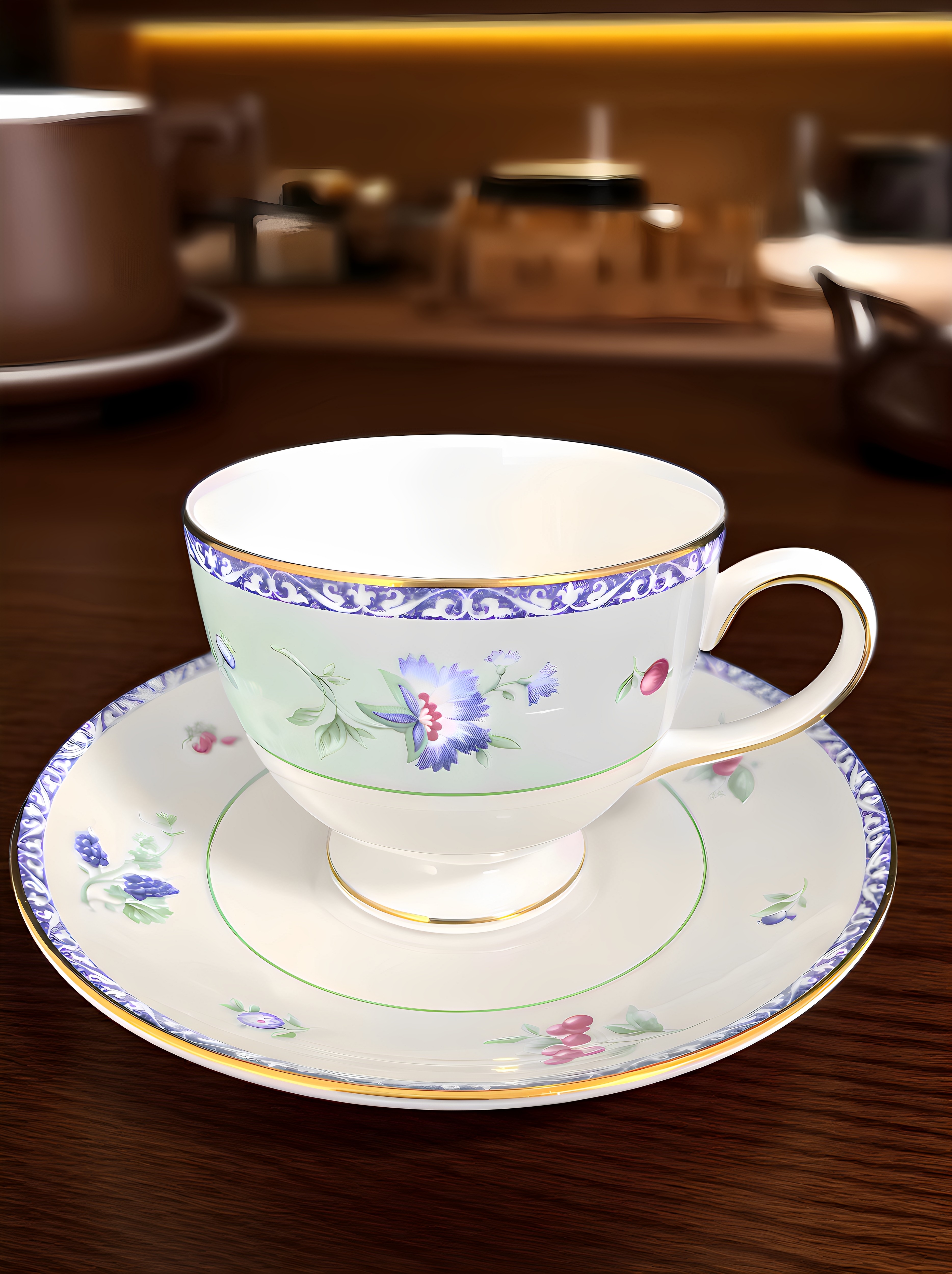 骨瓷咖啡杯英国茶杯碟Wedgwood