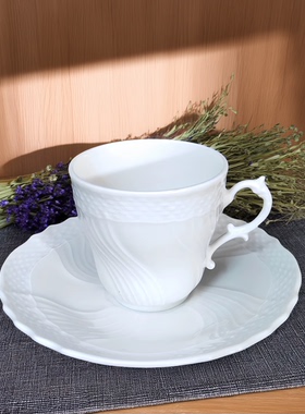 意大利产理查德基诺理Richard Ginori  Vecchio White摩卡杯茶杯