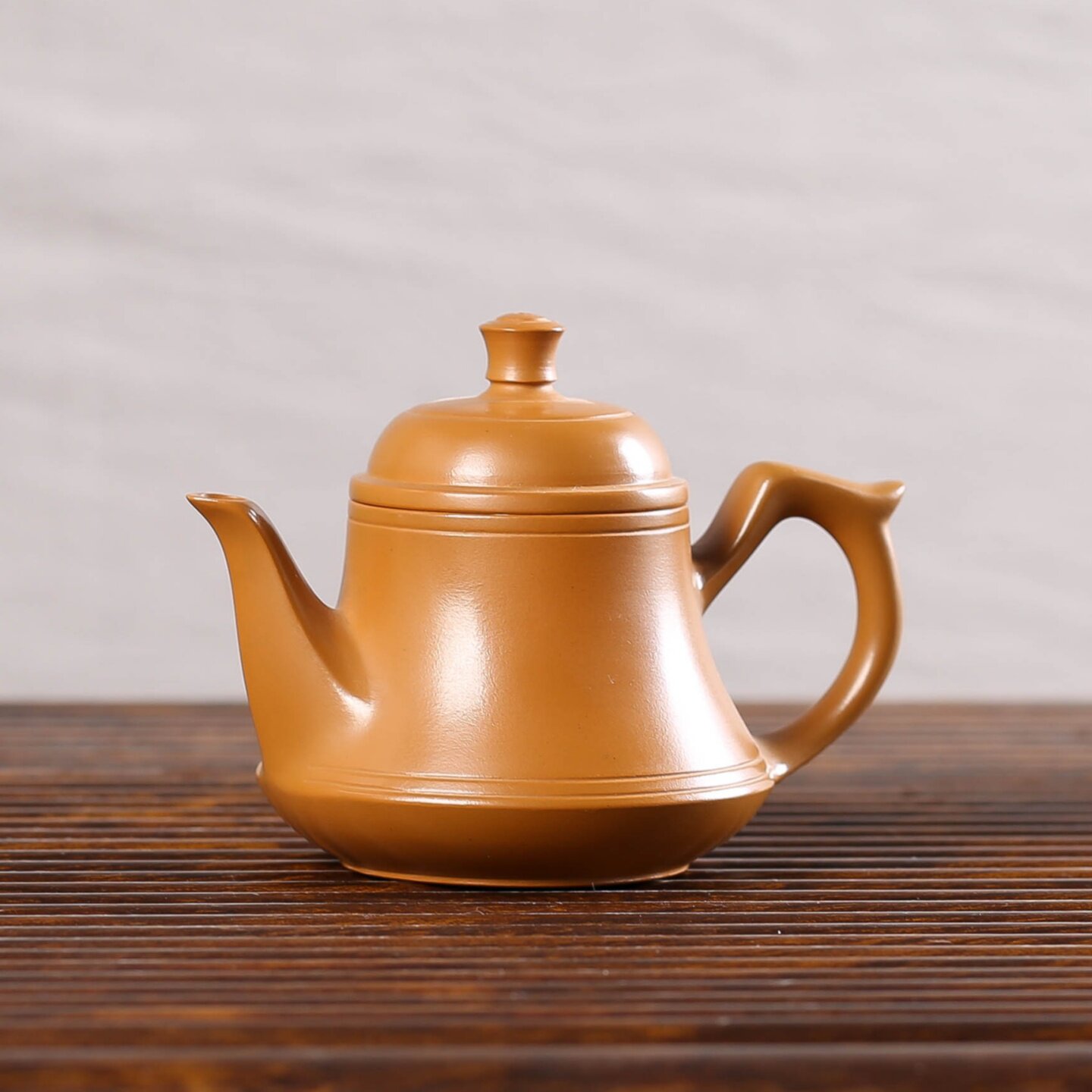 潮州手拉壶功夫茶具茶壶紫砂小茶壶陶瓷泡茶壶 德聲堂 黄金凤鸣壶