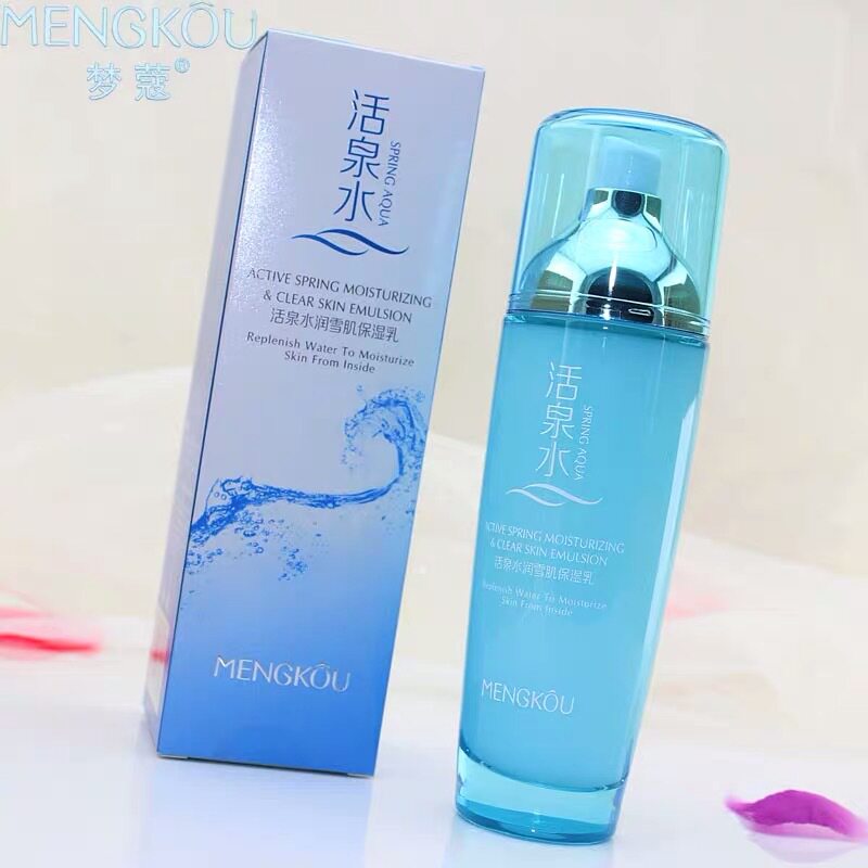 梦蔻活泉水润雪肌保湿乳100ml补水美皙嫩肤弹滑乳滋润两款M6406/7