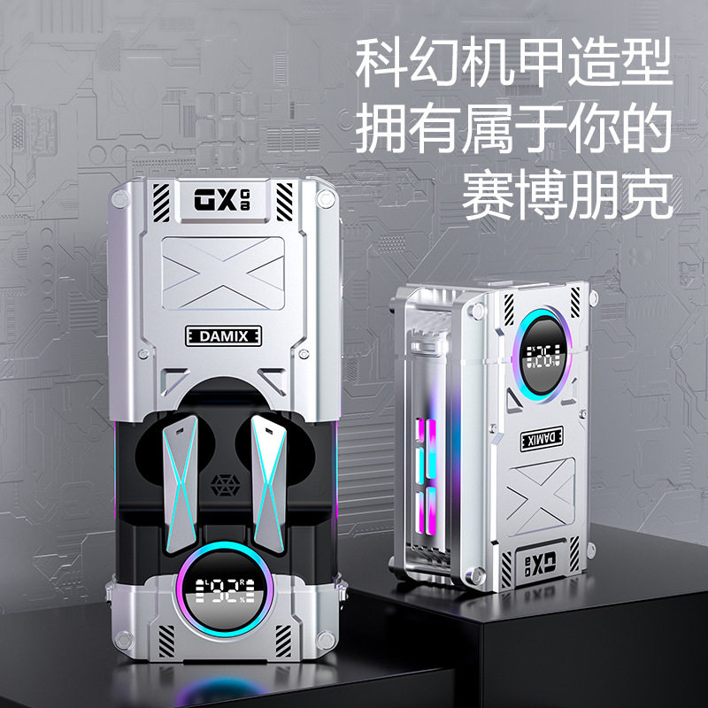 跨境新款蓝牙耳机无线新概念潮流入耳立体声TWS私模一件代发外贸