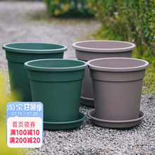 海蒂的花园花盆家用环球加仑盆二代树脂桌面阳台室内花卉盆栽种植