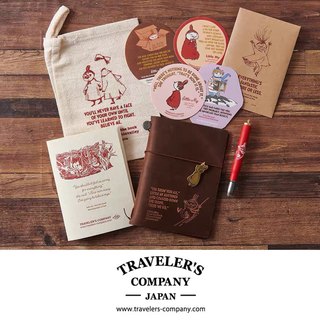 现货 日本 TRAVELER'S COMPANY TN  姆明第二弹亚美联名护照套组