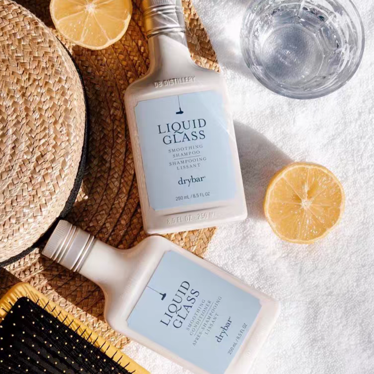 预*定 Drybar Liquid Glass水玻璃柔顺洗发水护发素洗头水顺直