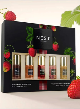预*定 美代NEST迷你Perfume Oil Rollerball Discovery Set 5*3ml