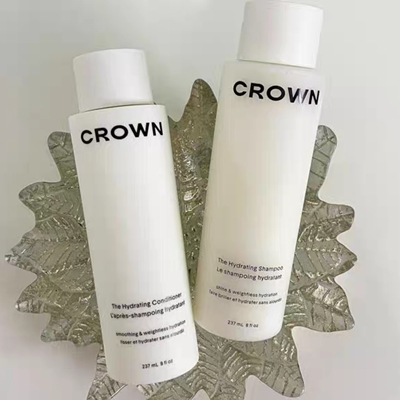 预*定Crown Affair保湿亮泽洗发水/护发素白盖干性受损发质用洗护