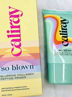 预*定小众Caliray SO Blown无暇柔焦妆前乳骨胶原肽哑光隔离霜