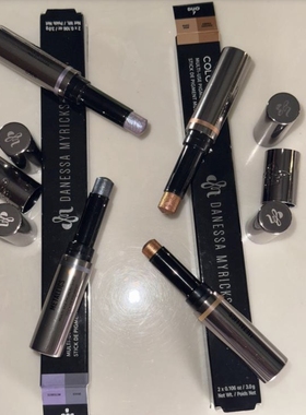 预*定Danessa Myricks双头眼影棒脸颊唇部多用高光提亮腮红口红3g