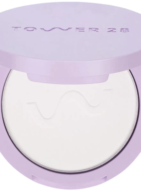 预*定Tower 28 新品定妆蜜粉饼10g 持久控油柔焦遮瑕毛孔无滑石粉