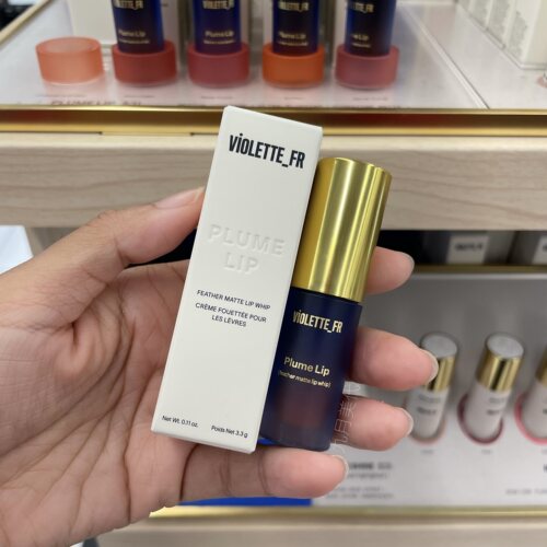 预*定 VIOLETTE FR柔焦哑光唇釉羽毛雾面液体口红唇膏持久不脱色