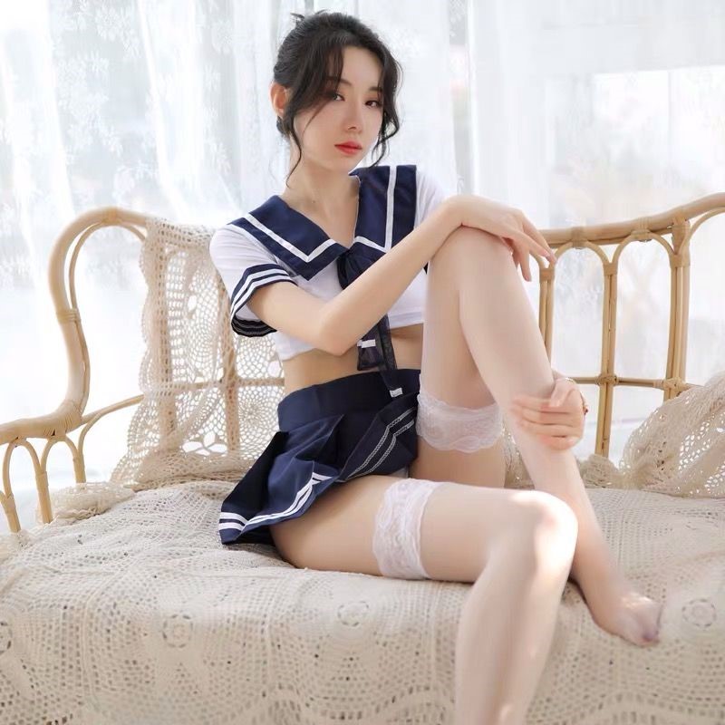 性感内衣情调空姐女仆透明女性内裤性感诱惑内衣大码制服套装免脱