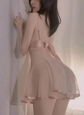 内衣女免脱睡裙少妇性感睡衣女迷人流氓透明诱惑