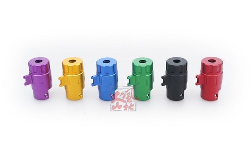 AAP01铝合金CNC短嘴Q版光纤前端