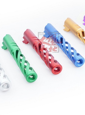 风林火山铝合金轻量镂空五寸127mm内牙外管多色P2/P4/P6/ZY1适配