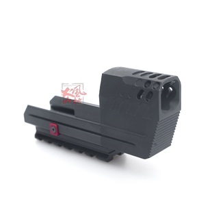 光电模拟喷火效果荧光补光夜光 M18补偿器款 风林火山P320 M17