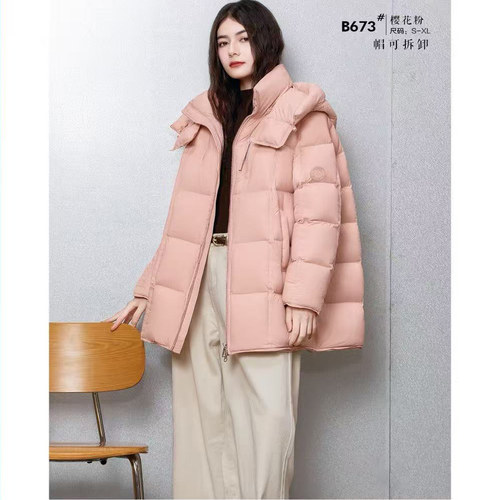 25秋冬女士新款bbl672一手长泡芙面包服羽绒服以旧翻新定制加厚