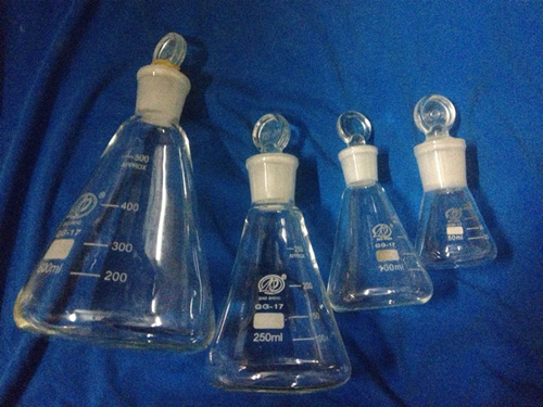 具塞三角烧瓶 100ML 磨口带塞三角烧瓶100ML 锥形瓶具塞