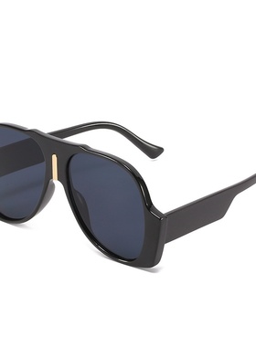 大框太阳镜 欧美时尚品牌G家同款眼镜宽腿个性搞怪墨镜女