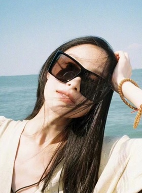 消失的她陈麦同款墨镜女潮一体大框偏光驾驶太阳镜女防晒眼镜