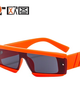 M305PC连体彩色太阳镜 果冻潮墨镜UV400防紫外线网红摩登个性眼镜