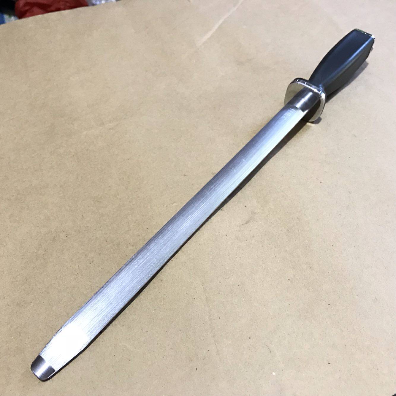 磨刀棒带磁家用细粗纹专业屠夫磨刀器卖肉荡刀棍厨房菜刀磨刀手动