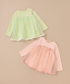 不退换日系贵品新款 拼接纱裙摆上衣T恤女童儿童童装