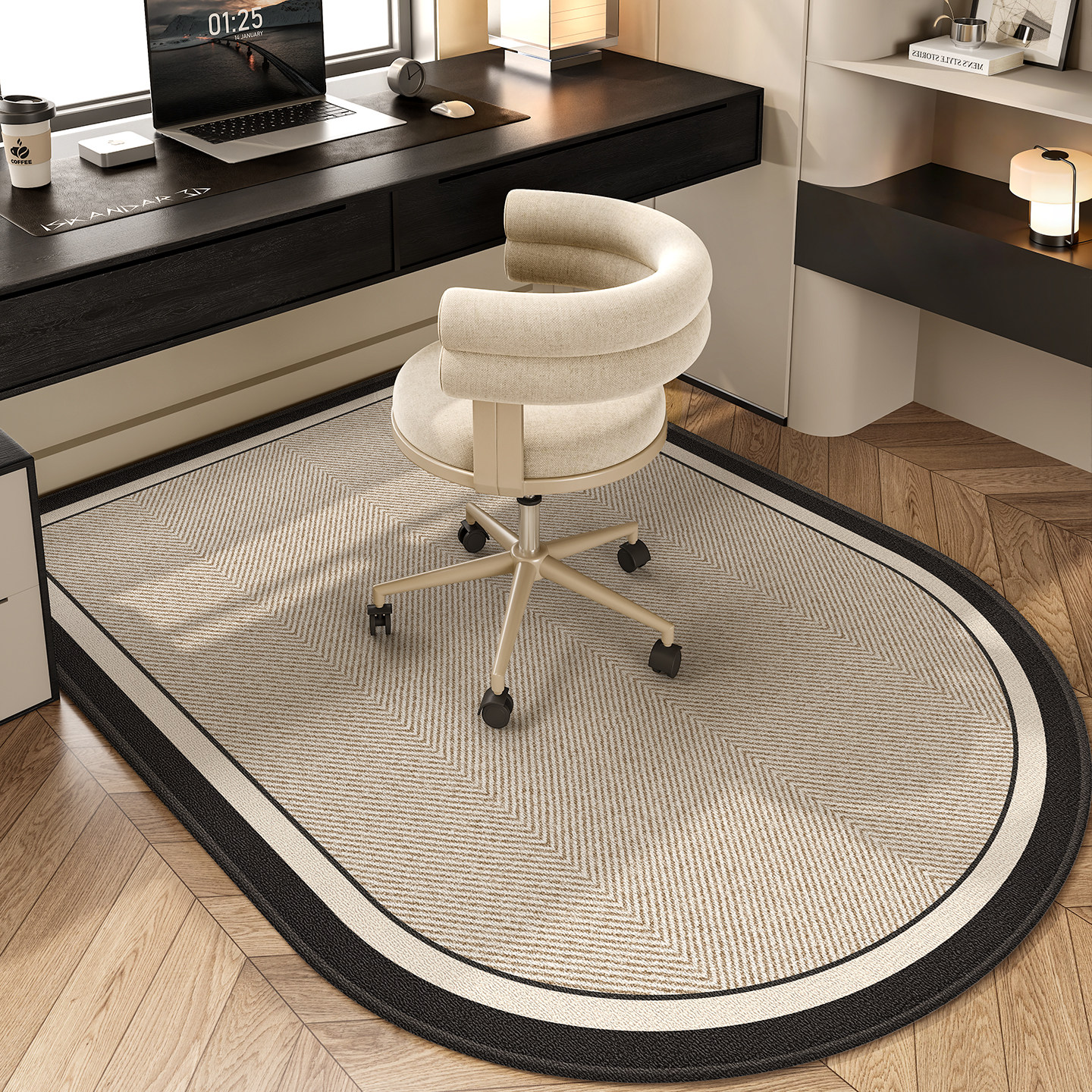 书房转椅拱形地毯防滑耐磨地板保护垫子办公电脑椅卧室隔音地垫,居家布艺,转椅地垫,淘宝优惠券,粉丝福利购,淘宝优惠卷