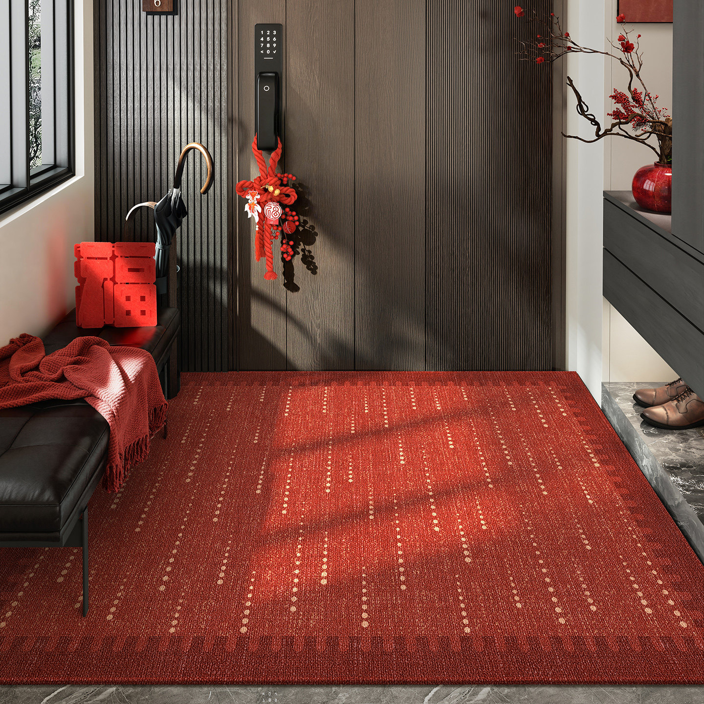 入户门地垫2026新款高端防滑耐脏玄关地毯门外蹭脚垫进门门口脚垫,居家布艺,入户地垫,淘宝优惠券,粉丝福利购,淘宝优惠卷