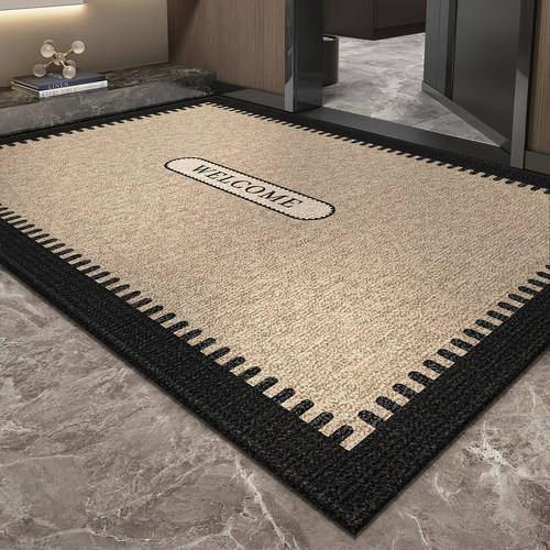 轻奢高端地垫入户门垫门口地毯入户门地垫耐脏进门家用可定制脚垫