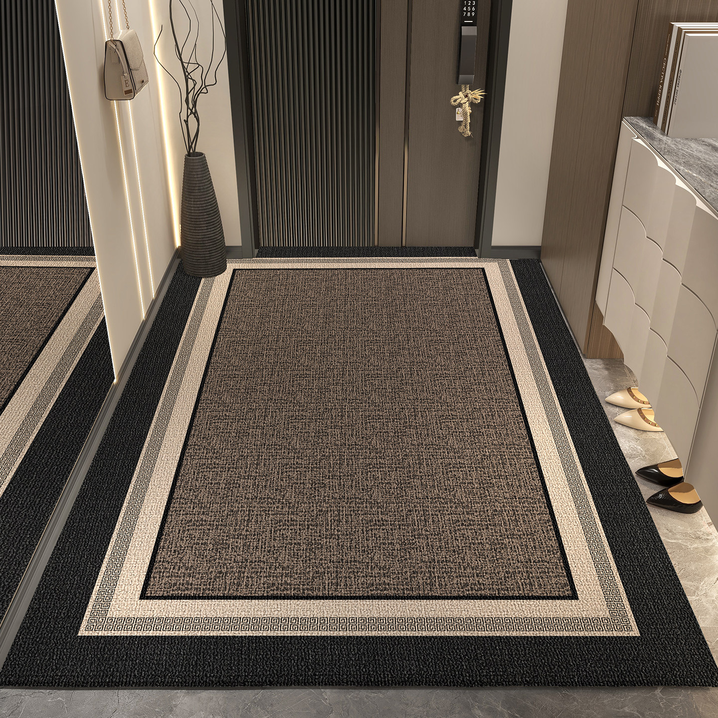 新款入户门口地毯别墅进门地垫免洗耐脏入户门脚垫入门门垫高级感,居家布艺,入户地垫,淘宝优惠券,粉丝福利购,淘宝优惠卷