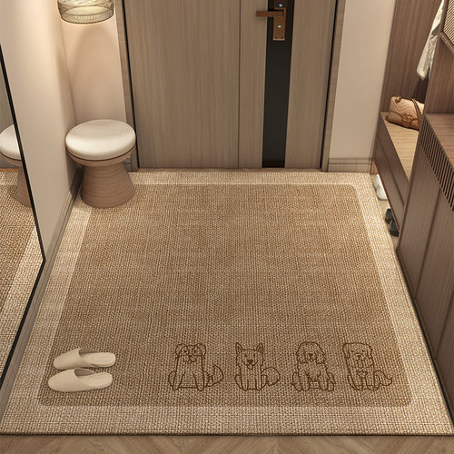 入户垫加密绒面不易藏灰荷叶防水