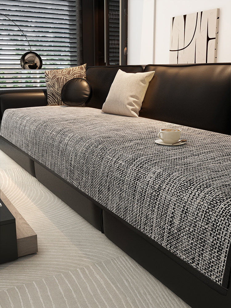 高级感沙发垫防滑耐脏家用沙发套罩新款四季通用极简风沙发坐垫子,居家布艺,沙发垫,淘宝优惠券,粉丝福利购,淘宝优惠卷