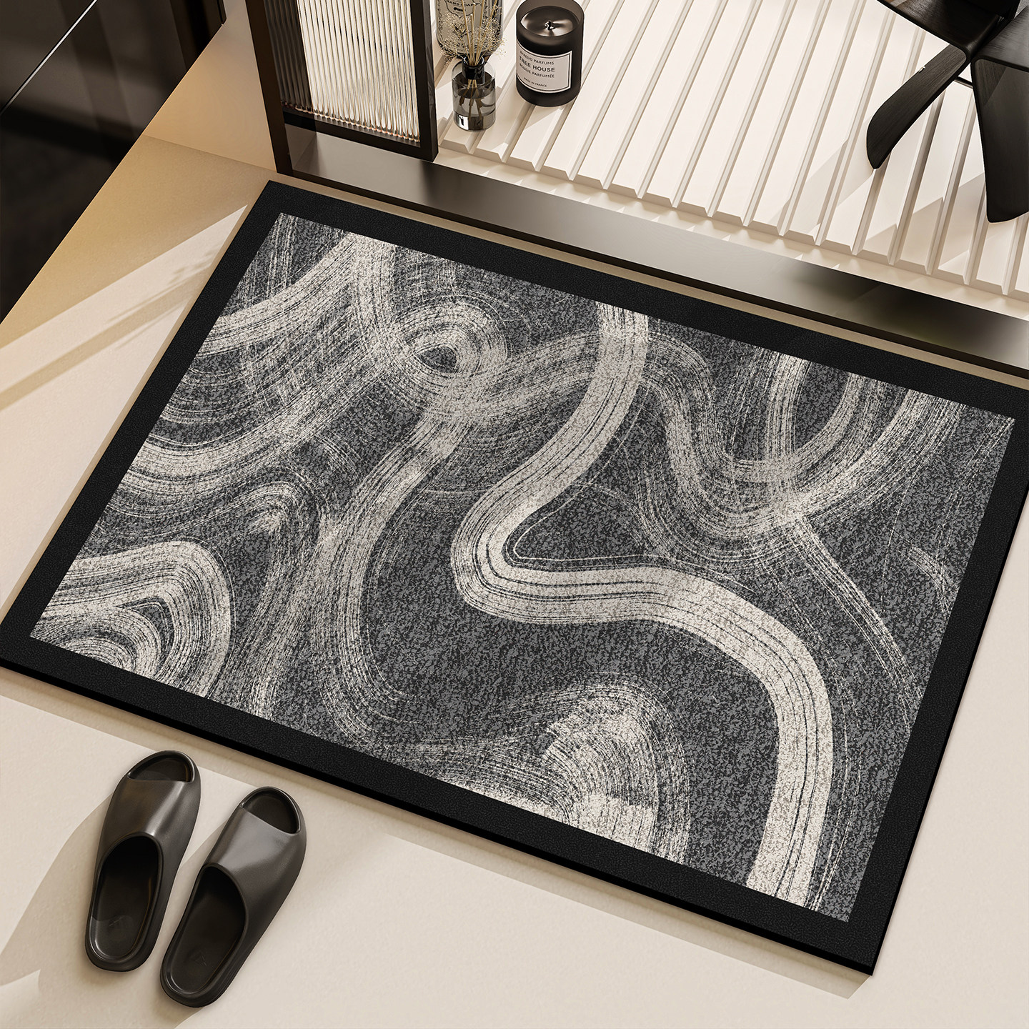 浴室地垫家用软硅藻泥卫生间吸水垫子厕所进门脚垫防滑地毯踩脚垫,居家布艺,家用脚垫,淘宝优惠券,粉丝福利购,淘宝优惠卷