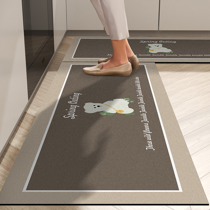 厨房地垫硅藻泥吸水防滑防污脚垫可擦免打理家用垫子进门门垫地毯,居家布艺,厨房地垫,淘宝优惠券,粉丝福利购,淘宝优惠卷