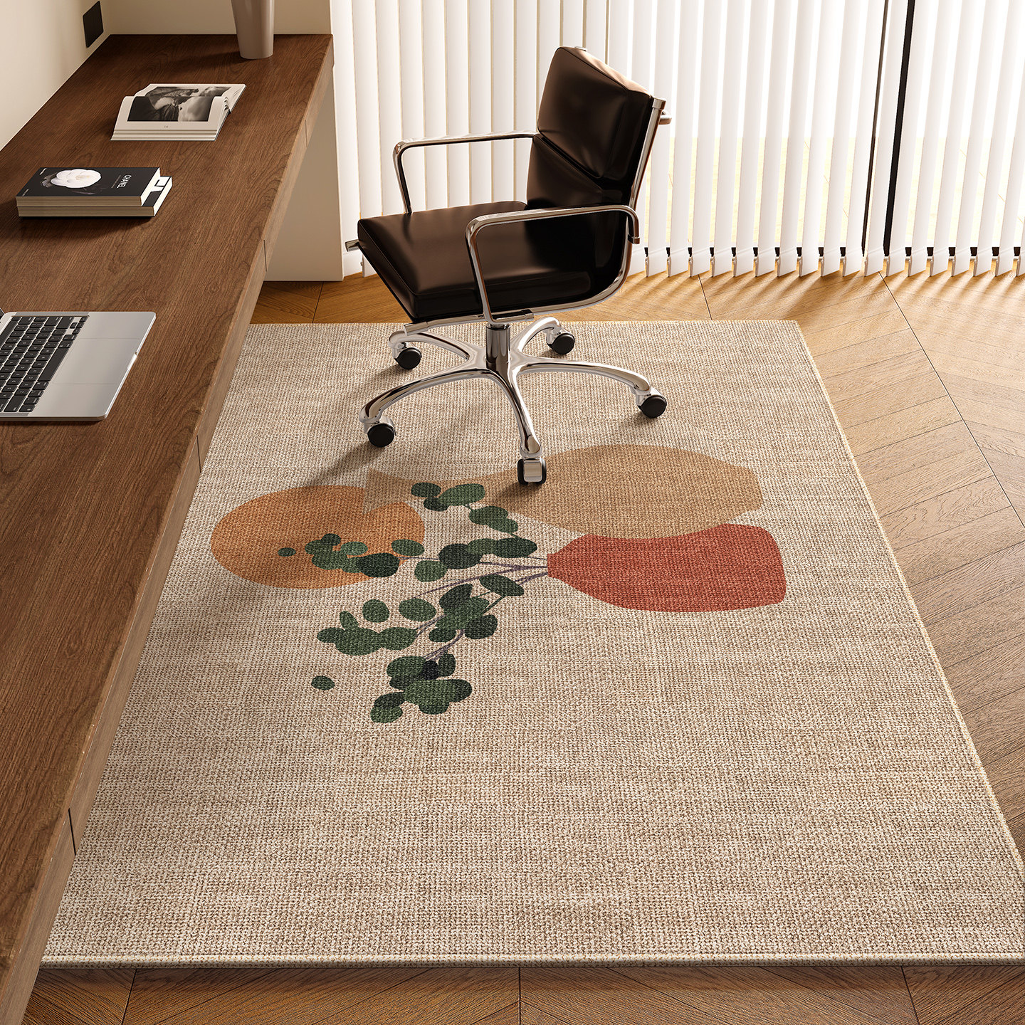 高级感卧室客厅书桌书房垫子隔音垫电脑房转椅地垫椅子凳子地毯,居家布艺,转椅地垫,淘宝优惠券,粉丝福利购,淘宝优惠卷